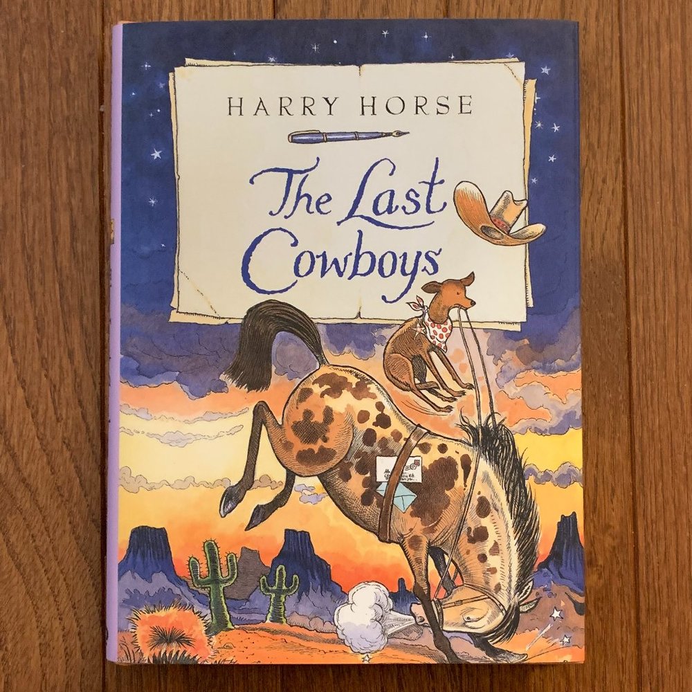 New The Last Cowboys by Harry Horse Hardcover Book Children's